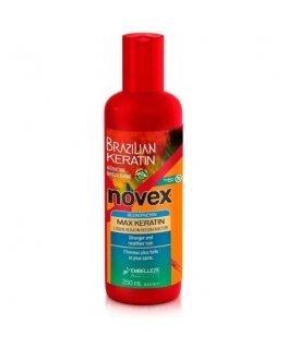 NOVEX Brasilialainen keratiini, hydrolysoitu nestekeratiiniuudistaja, 250 ml