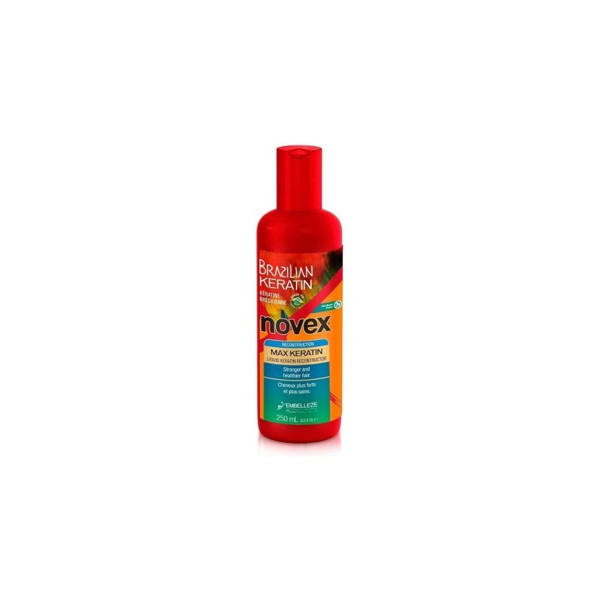 NOVEX Brazilian Keratin, Hydrolyzed Liquid Keratin Reconstructor, 250ml