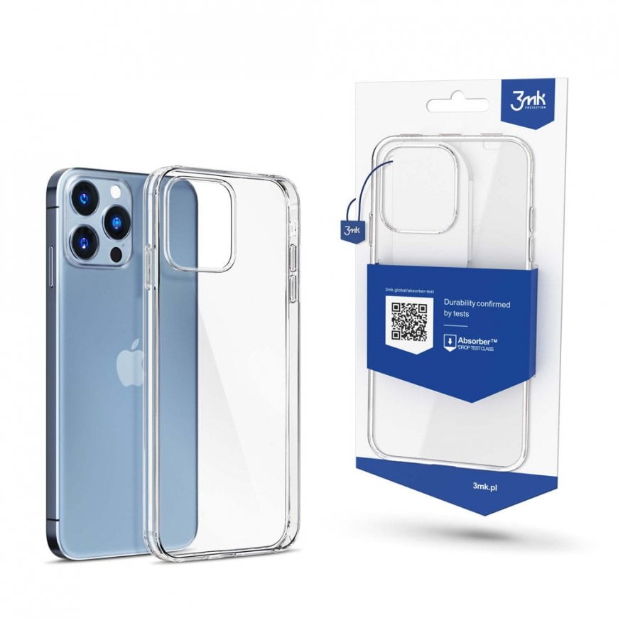 3MK Clear Case mobilo telefonu apvalks 15,5 cm (6.1") Korpusa ietvars Caurspīdīgs