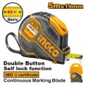 Ingco HSMT080521E Self-Locking Tape Measure 5mx19mm Ingco HSMT080521E Self-Locking Tape Measure 5mx19mm
