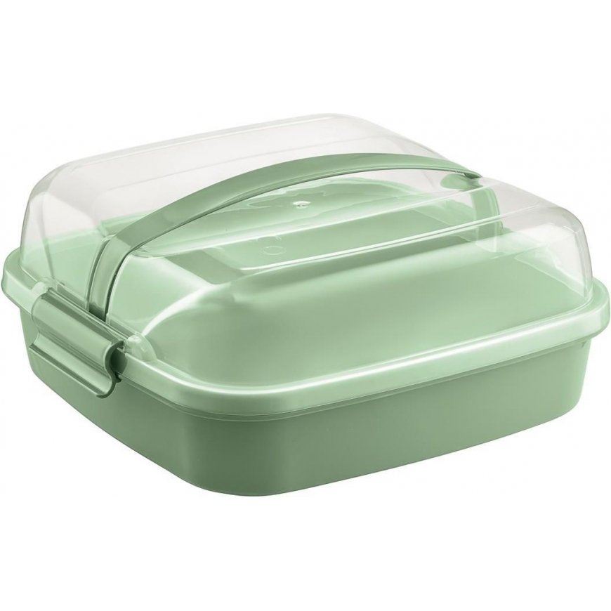 Dolce green pie dish with lid 26 x 26 cm DOMOTTI – 2
