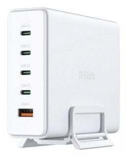 D-Link DCF-241 mobiililaitteen laturi Universaali Valkoinen AC Pikalataus Sisätila