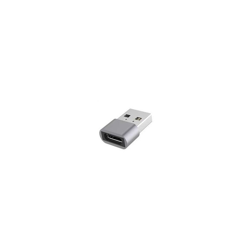 PremiumCord USB-C to USB-A 2.0 Adapter, Silver