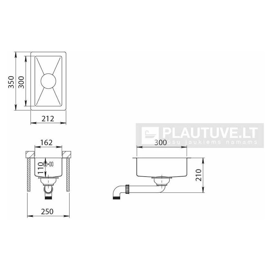 Compotexa Stainless Steel Sink HELIKA Enna ENN100SW – 2