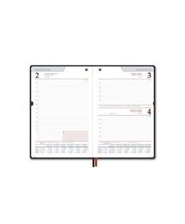 FAT Kalendorius AMBASSADOR Black EDITION, 2026, PU, A5, dark brown