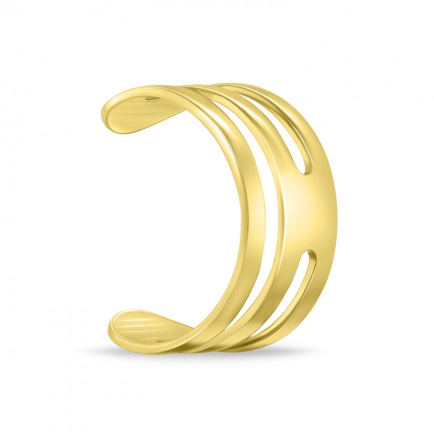 Brilio Silver Brilio Silver Fashion Gold-Plated Single Earring EA854Y