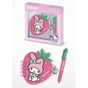 Karactermania Hello Kitty ja Sõbrad Maasika Päevik + pliiats Karactermania Hello Kitty ja Sõbrad Maasika Päevik + pliiats
