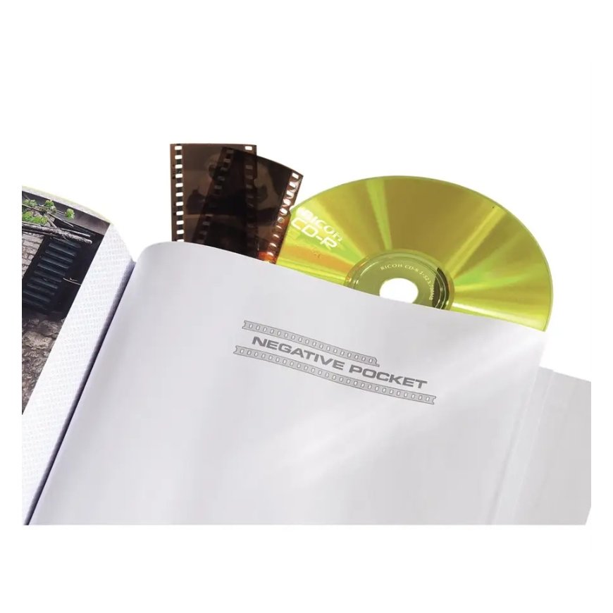 Hama 00002036 nuotraukų albumas Rusvai gelsvas 200 lapai 10x15 cm Suklijuojant įrišti puslapiai – 3