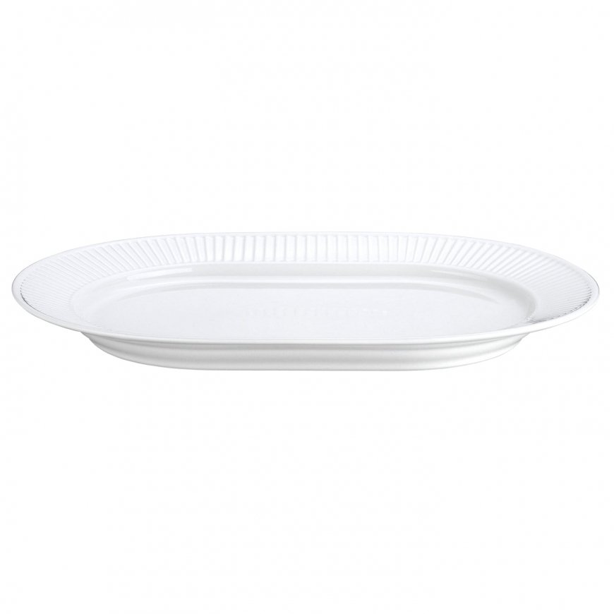 Regular rectangular platter, 31 cm, cream porcelain – 2