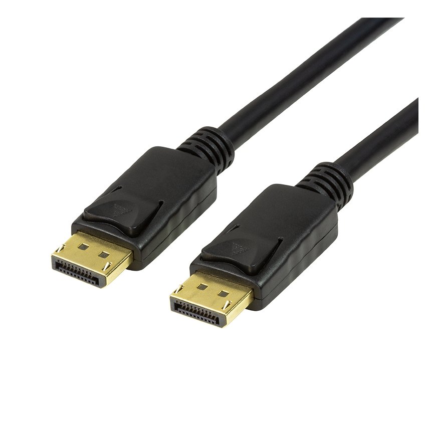 LogiLink CV0119 „DisplayPort“ kabelis 1 m Juoda