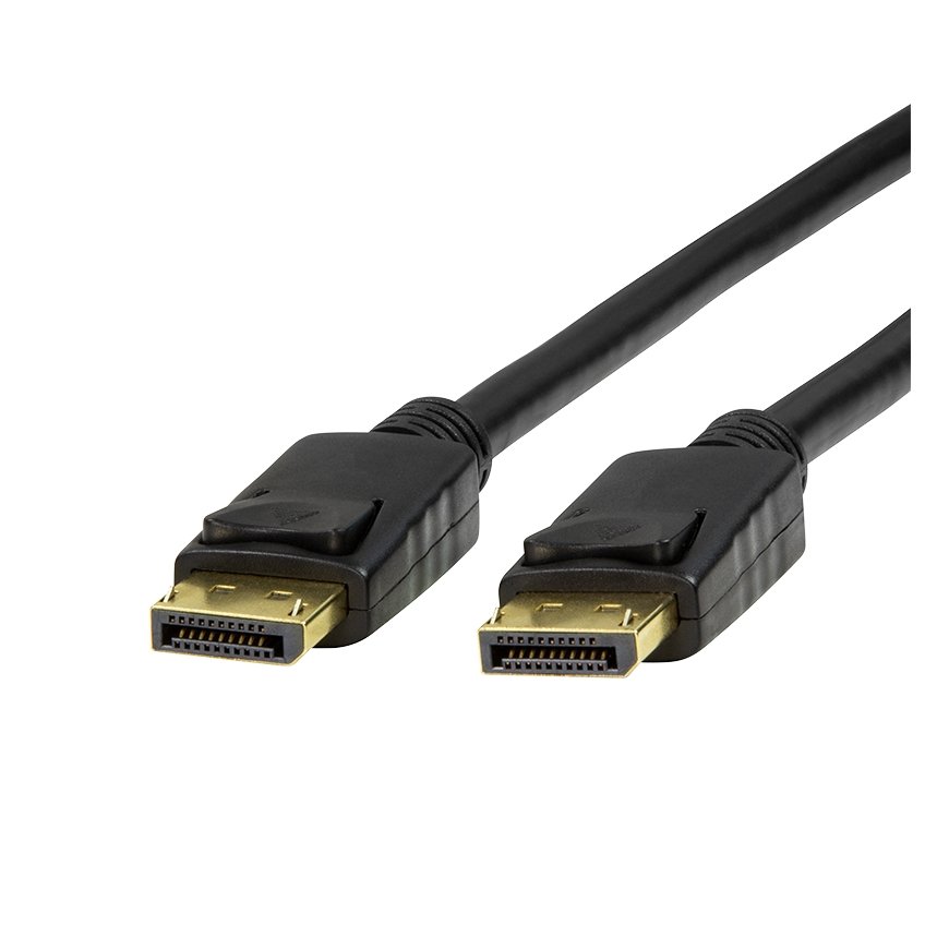 LogiLink CV0119 DisplayPort kabelis 1 m Melns – 2