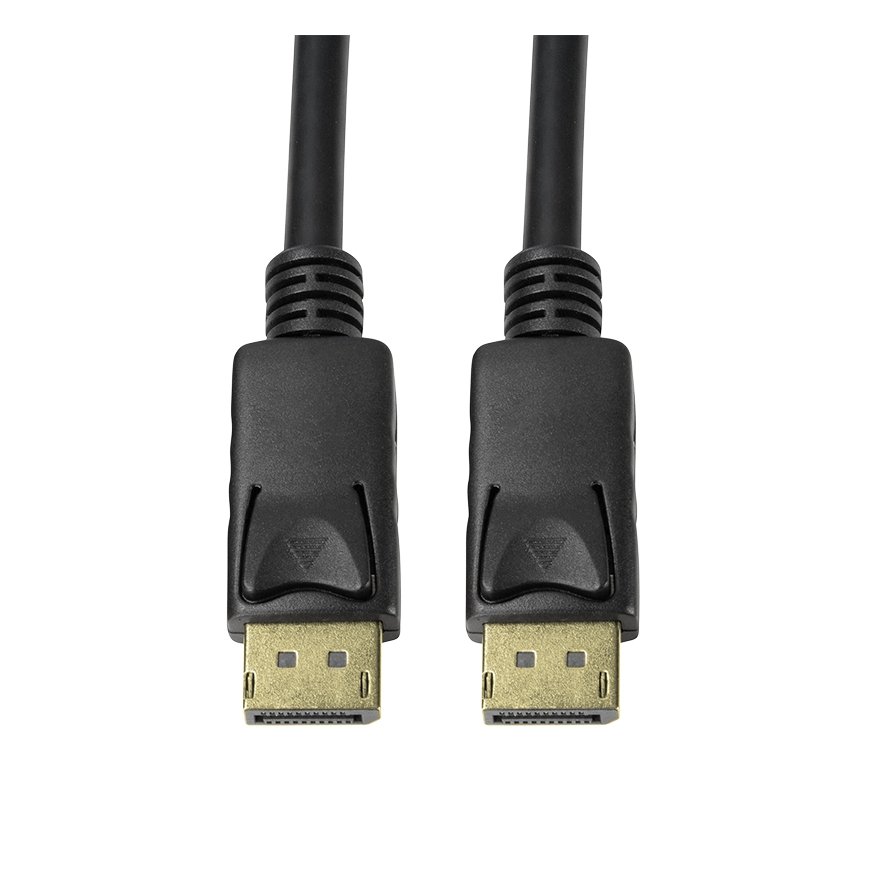 LogiLink CV0119 „DisplayPort“ kabelis 1 m Juoda – 3