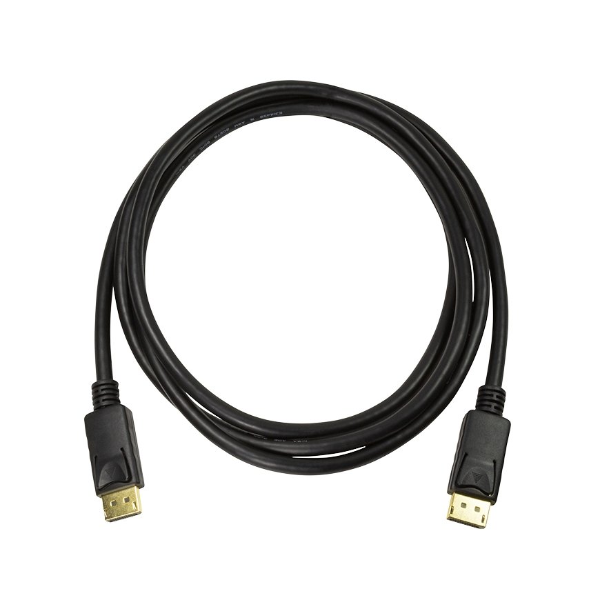LogiLink CV0119 „DisplayPort“ kabelis 1 m Juoda – 4