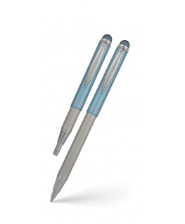 Zebra 46619 Kynä "Telescopic Metal Stylus", sininen, 0,24 mm, teleskooppinen, metalli, grafiitti harmaa