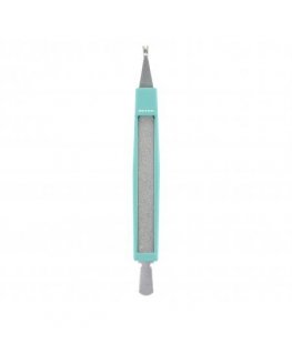 Beter Cuticle cutter with cuticle pusher and file