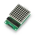 OEM LED matrix 8x8 + MAX7219 controller - small 32x32mm