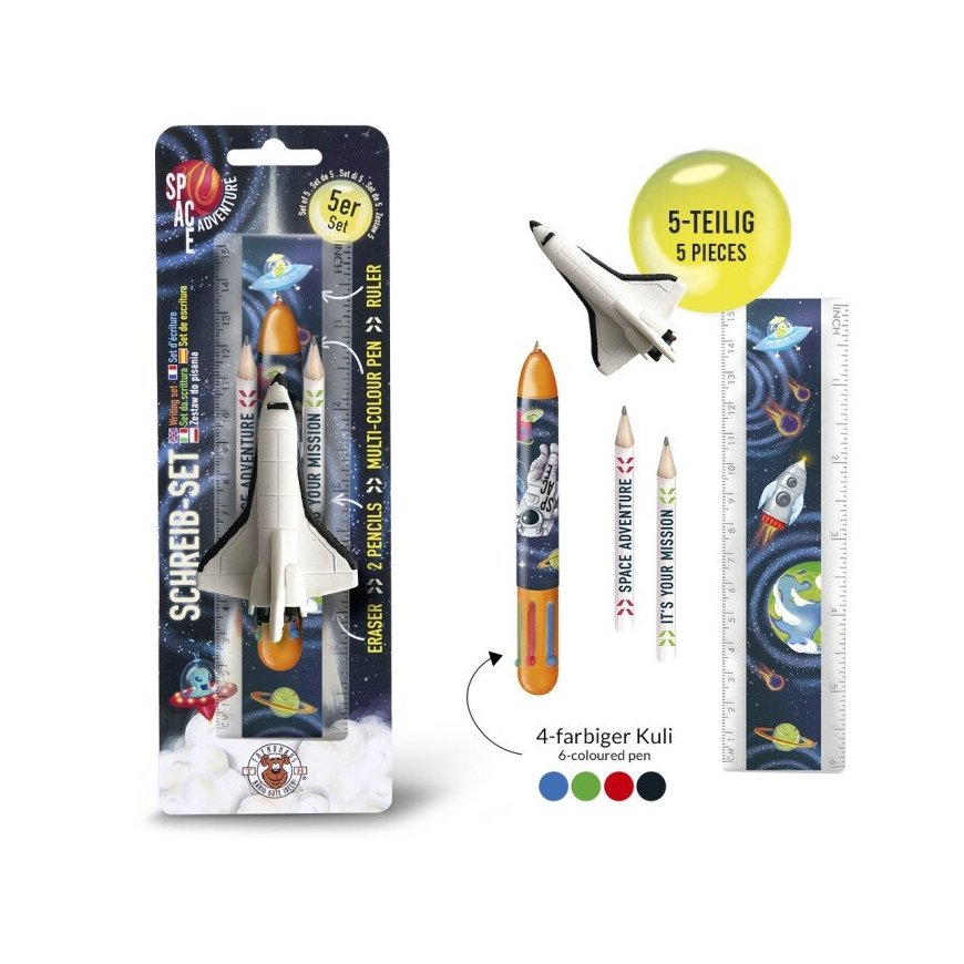 Trendhaus Space Adventure - Stationery Set (5 pcs) – 2