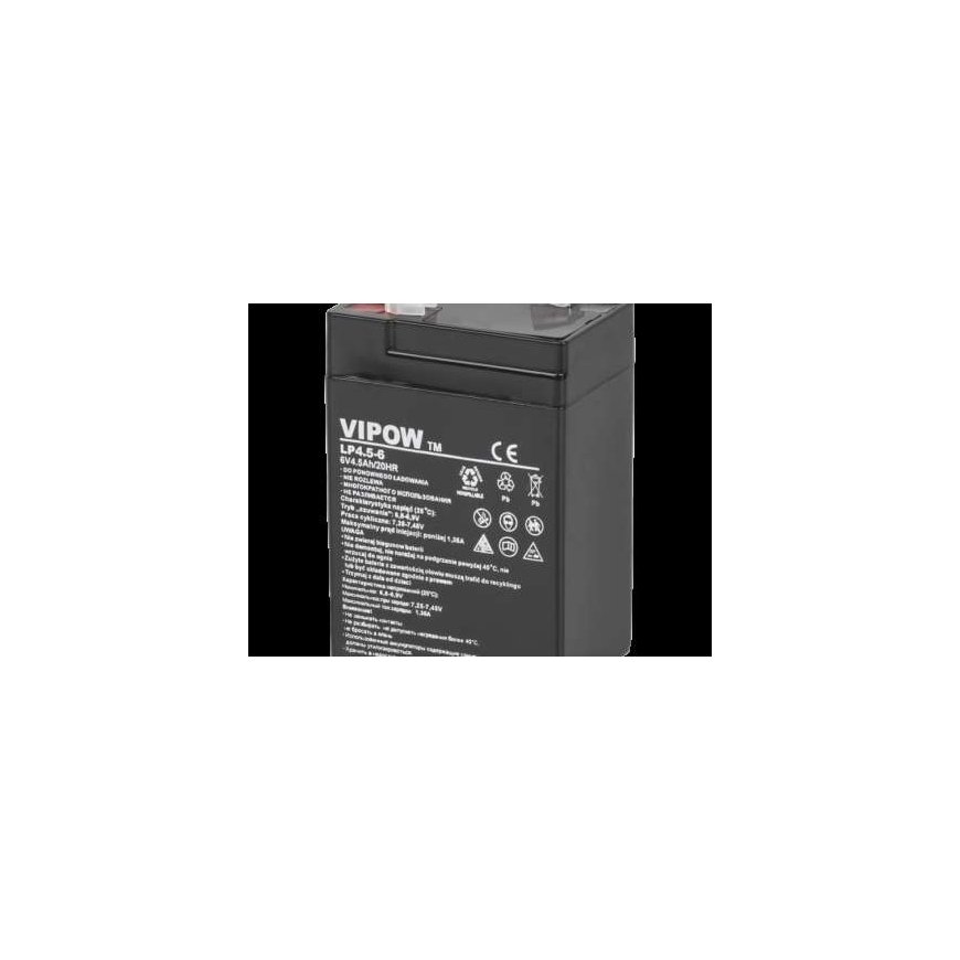 VIPOW 6V 4.5Ah lead-acid battery – 2