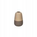 Myhome Vase Sand 9.5 x 9.5 x 15 cm HOME DESIGN Myhome Vase Sand 9.5 x 9.5 x 15 cm HOME DESIGN
