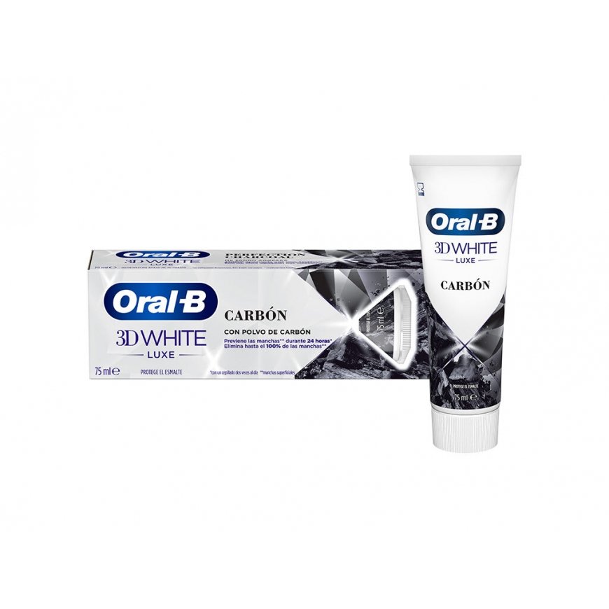 Oral-B 3D Baltas LUXE charcoal toothpaste 75 ml – 2