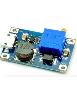 Oem DC/DC sprieguma pārveidotājs ar potenciometru 2V-24V uz 5V-28V 2577 (PAUGŠTINA)