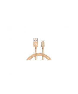 Swissten 71523204 Lightning-kaapeli 1,2 m Kulta