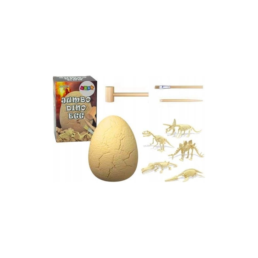 Lean Toys arheoloogia komplekt dinosauruste munade fossilid – 2