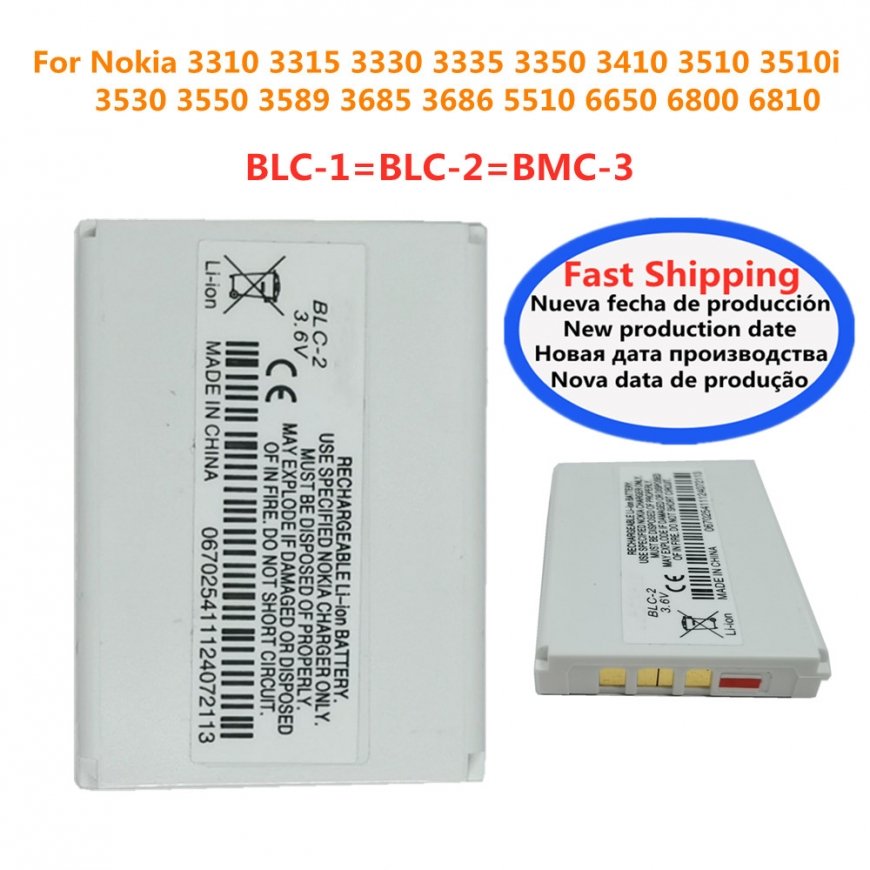 Reach Akumuliatorius Nokia 3310 3330/3410/3510 1000mAh BLC-2 OEM – 2