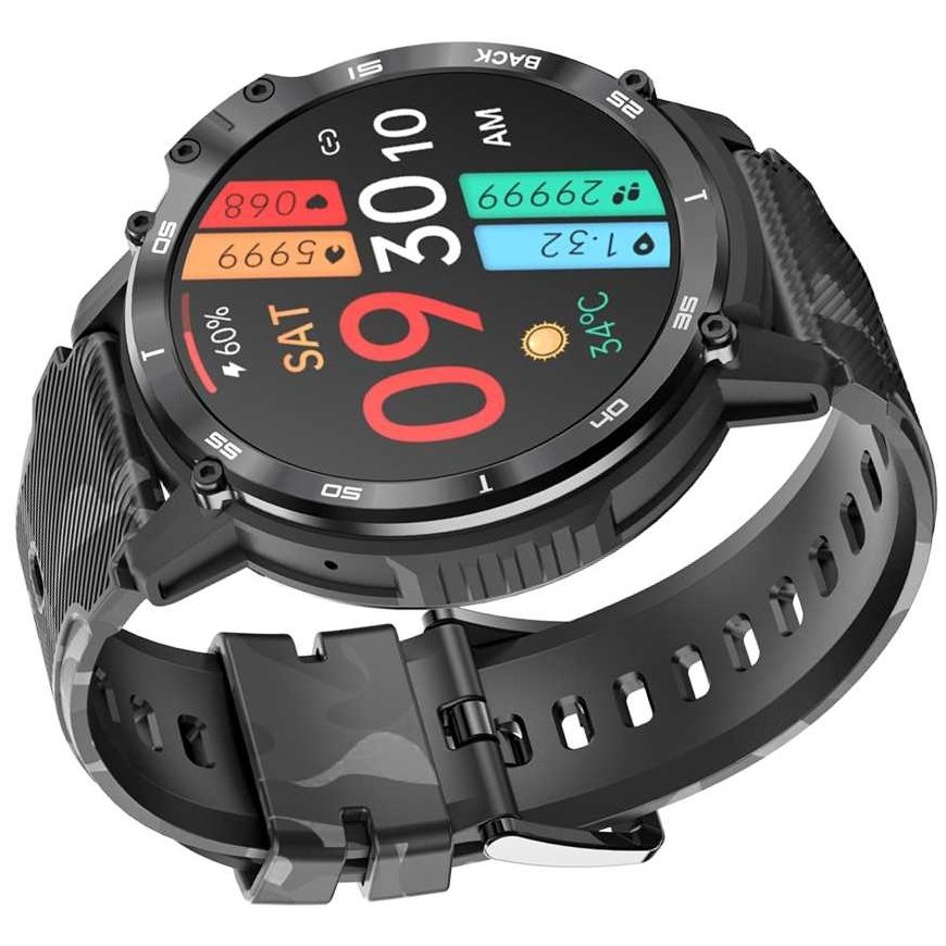 Älykello MIESTEN GRAVITY GT21-5 - BLUETOOTH-KAIKKO, LISÄHIHNA (sg025e)