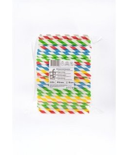 Live Paper Paperiset pillit, värilliset spiraalit, D 8 mm, P 15 cm, 250 kpl