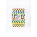 Live Paper Colored Spiral Straws, D 8 mm, L 15 cm, 250 pcs Live Paper Colored Spiral Straws, D 8 mm, L 15 cm, 250 pcs