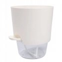Oem iseseisev lillepott – 14.5 cm – valge – koos Oem iseseisev lillepott – 14.5 cm – valge – koos