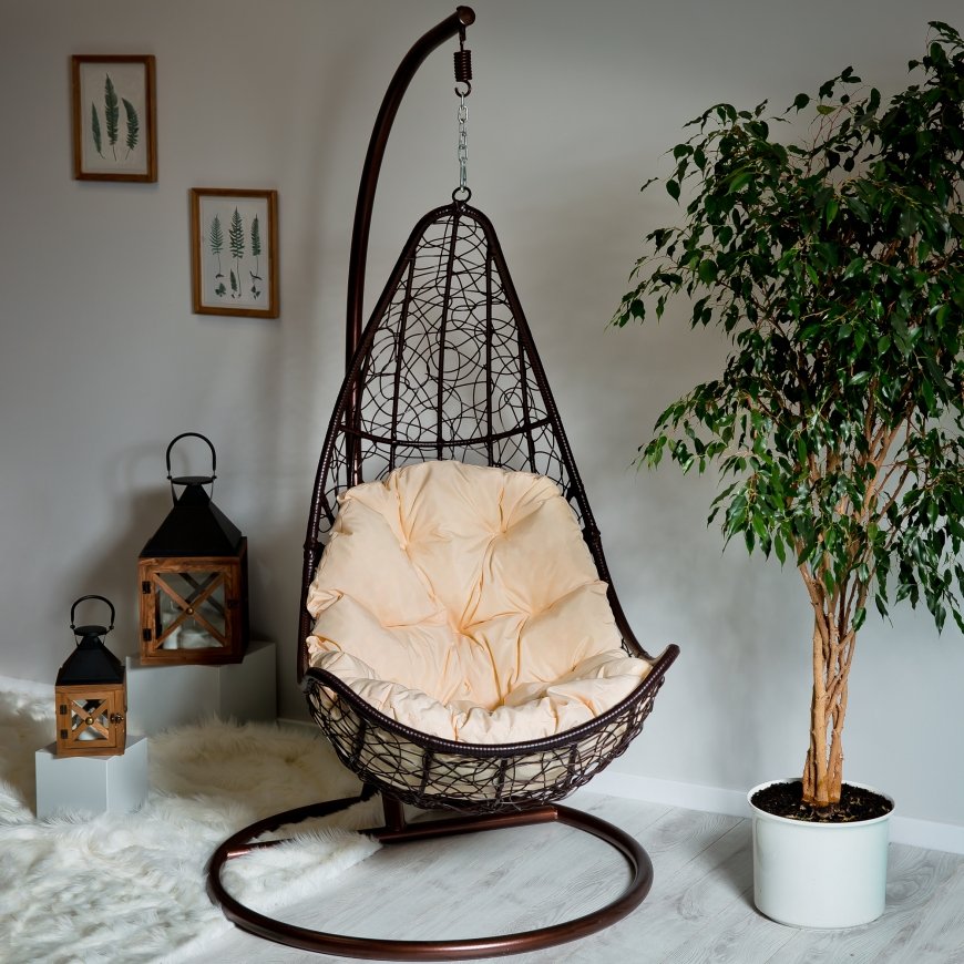 Headrest for hanging chair D031-05CW 20 x 32 x 10 cm PATIO – 2