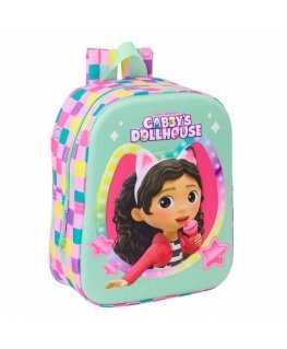 Gabby's Dollhouse Safta Gabby nuku maja 3D seljakott 27cm