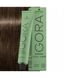 Schwarzkopf Professional Igora Zero Amm juuksevärv 60ml - 4-0 | Loomulik Keskmine Pruun