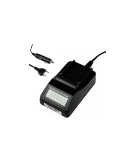 Charger - MITOYA NPF Li-Ion Wall Charger with LCD Screen and USB-A Output