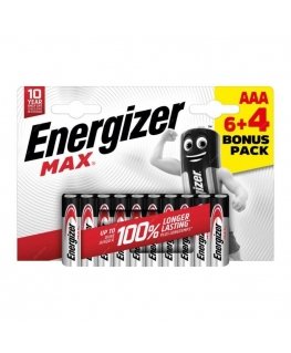 Energizer Energizer LR03/10 Max AAA 6+4 nemokamai