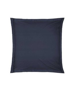 Atmosphera Cotton Pillowcase, 50 x 70 cm, Dark Blue