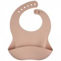 CANPOL BABIES silikoninen bib, jossa on tasku, 51/030_beige CANPOL BABIES silikoninen bib, jossa on tasku, 51/030_beige