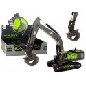 Lean Toys Crawler Excavator, Black Lean Toys Crawler Excavator, Black
