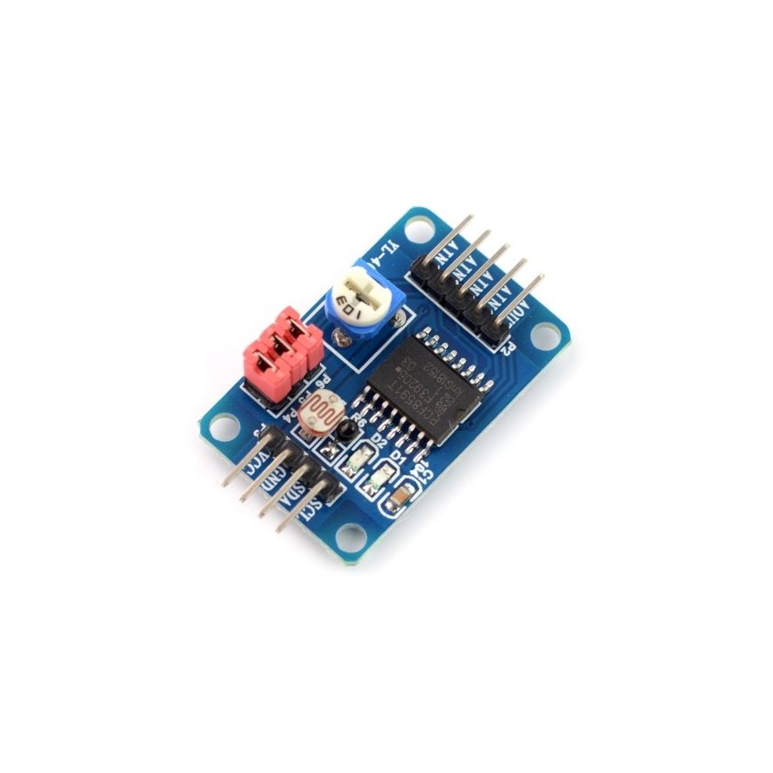 Oem PCF8591 - A/D un D/A pārveidotājs, 8 bitu I2C v2