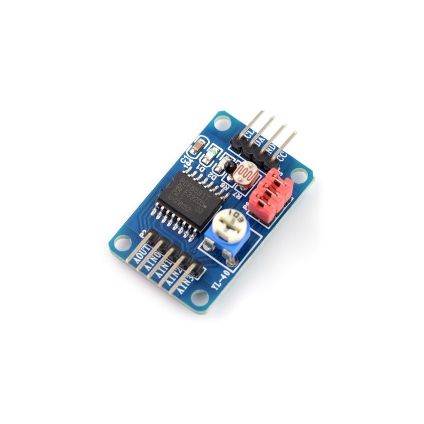 Oem PCF8591 - A/D ir D/A keitiklis, 8 bitų I2C v2 – 2