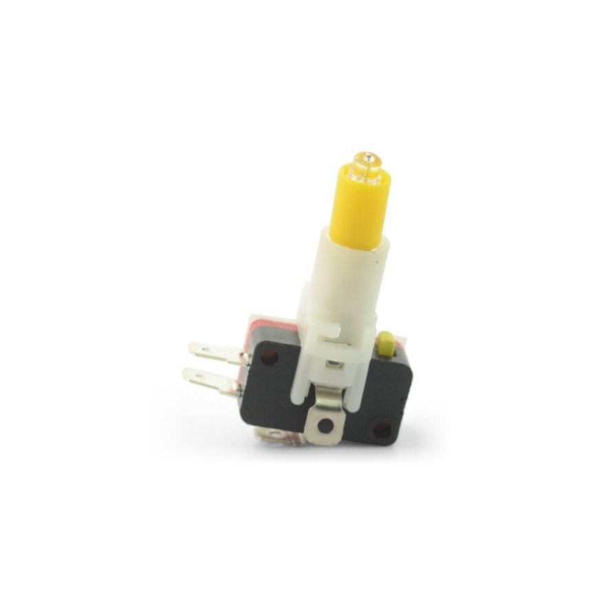 OEM Button 10 cm - yellow - flat – 2