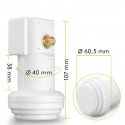 Goobay Universal Single LNB Goobay Universal Single LNB