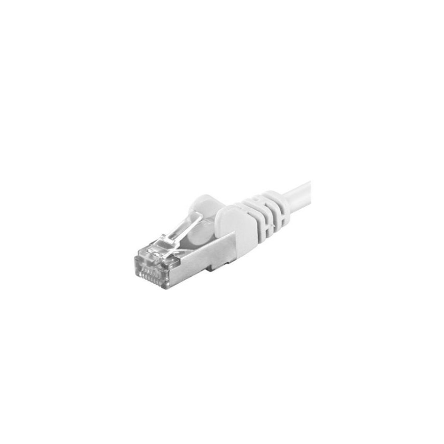 PremiumCord SP6ASFTP005W сетевой кабель Белый 0,5 m Cat6a S/FTP (S-STP)