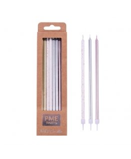 PME CA099 tortes svecīte un brīnumsvecīte Daudzkrāsains 16 pcs