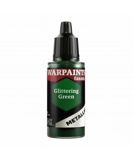 The Army Painter Warpaints Fanatic Metallic: Glittering Green Veepõhine värv 1 tk