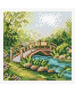 Beldizart Cross Stitch Embroidery Kit "Summer Colors" 11x11 cm SM-1232