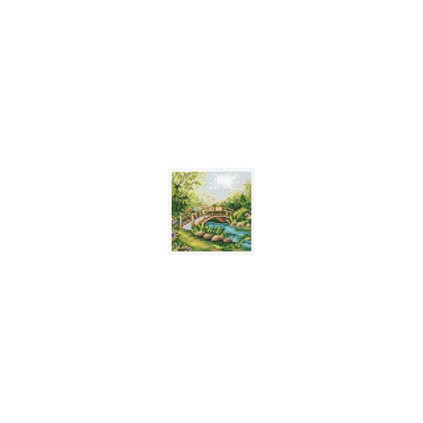 Beldizart Kryželiu siuvinėjimo rinkinys "Vasara spalvos" 11x11 cm SM-1232 – 2