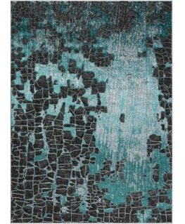WELLI VINTAGE Rug, 2 colors, marine, 140x190, Hakano